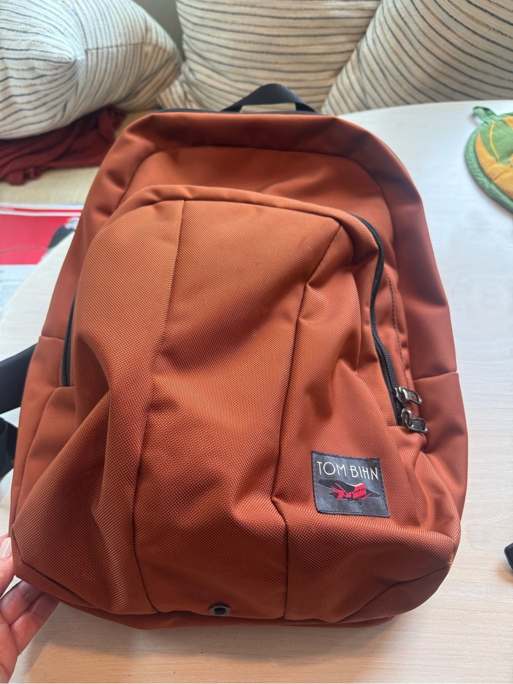 Tom Bihn Paramour Burnt Orange Backpack